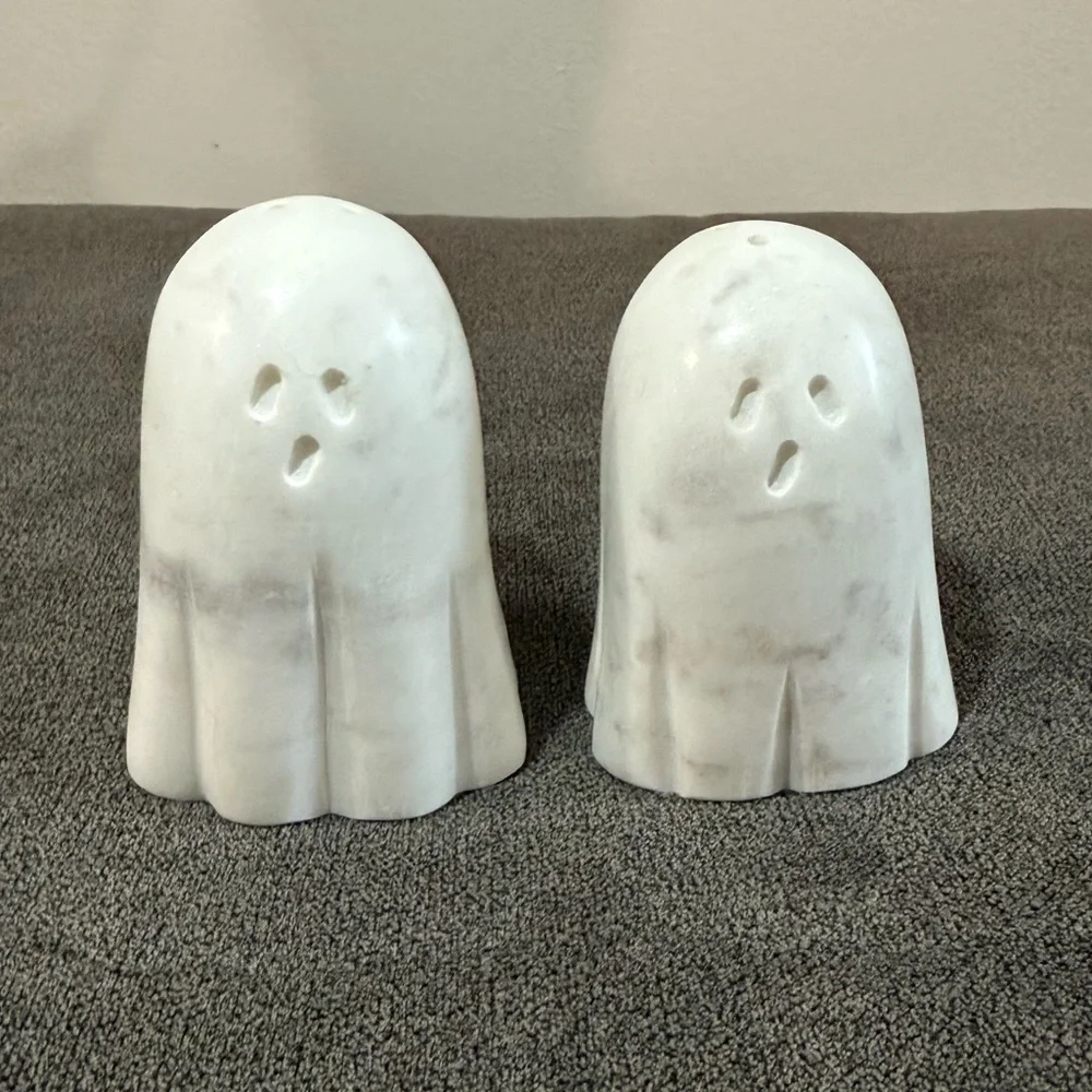 Williams Sonoma Be Home Ghost Salt & Pepper Shakers